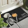 Halloween Floor Mats Skull Diatomaceous Earth Carpet Home Bathroom Floor Mats Undead Style Non-Slip Mats