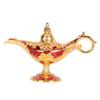 Zinc Alloy Retro Arabian Lamp Tabletop Exquisite Engraved Legend Wishing Light Props Decoration