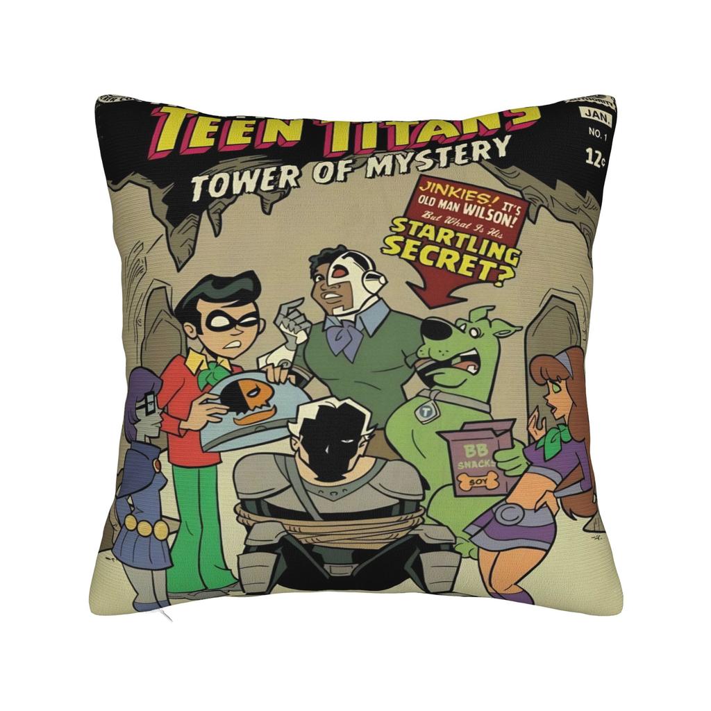 Подушки с принтом Подушки Teen Titans Go Beast Boy Постельное белье Чехол для подушки Декор Подушка для дивана Чехол Разные размеры
