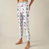 Women's Pants Christmas Printed Stretchy Soft Bottoms Casual Home Sleeping Pants
