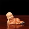 Decoration Desk Miniatures Little Monk Figurine Monk Ornament Buddha Monk Statue Small Monk Status