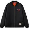X NBA Chicago Bulls Lifestyle Пуховик Мужской Черный NBAPJ0008CHI200