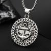 Personality Vintage Navy Style Necklace Boat Anchor Men's Pop Punk Holiday Party Gift Pendant