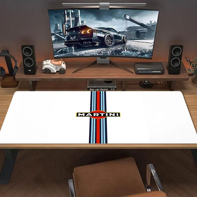 Коврик для мыши Martini Car Большого размера Подушка для большого игрового стола Нескользящий Коврик для ноутбука Планшета Большой коврик для мыши XXL Коврик Игровой коврик для мини-ПК С заблокированным краем