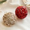 Colorful Foam Sequin Christmas Balls Pendant Shatterproof Christmas Tree Ornaments  New Year Gifts