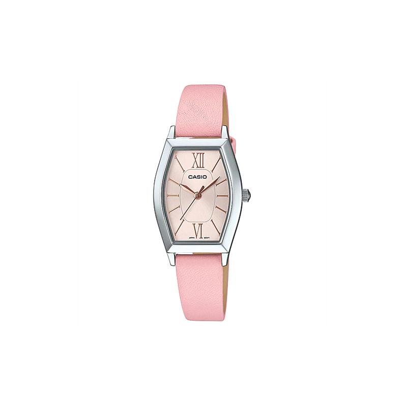 Casio Серия STANDARD, ретро, элегантные, модные и простые, кварцевый механизм, кожаный ремешок, японские и корейские часы, женские часы, LTP-E167L-4A