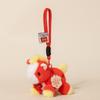Soft Stuffed Pony Plush Pendant Multi-color Plush Keychain Keyring Holder Lucky Pony  For Kids