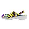 Women Men Printed EVA Beach Shoes Lightweight Breathable Slip On Garden Clogs Pool Bathroom Home Summer Sandals Daily Wear