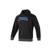 Puma Толстовка с капюшоном и принтом в виде букв, повседневная, с длинными рукавами, в американском стиле, унисекс, черная 682921-01
