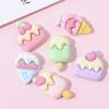 10pcs Kawaii Cartoon 3D Ice Cream Resin Refrigerator Magnet Souvenir Fridge Magnet Cake Candy Sticker
