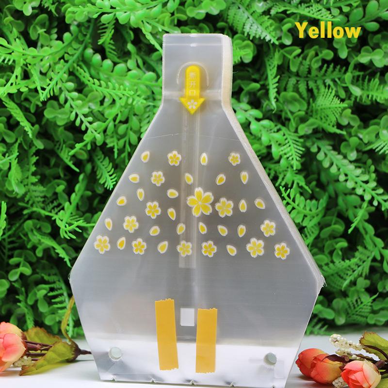 10 шт. Треугольный упаковочный пакет для рисовых шариков в японском стиле, подарочный пакет с водорослями, аксессуары