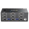KC-KVM203DH 8K 30Гц USB3.0 DP+DP+HDMI KVM-переключатель для трех мониторов, вилка AU