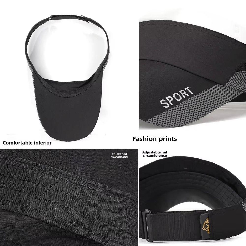 Anti-UV Sun Hat Breathable Tennis Hat Summer Baseball Cap Tennis
