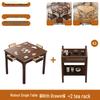 Solid Wood Square Game & Dining Table