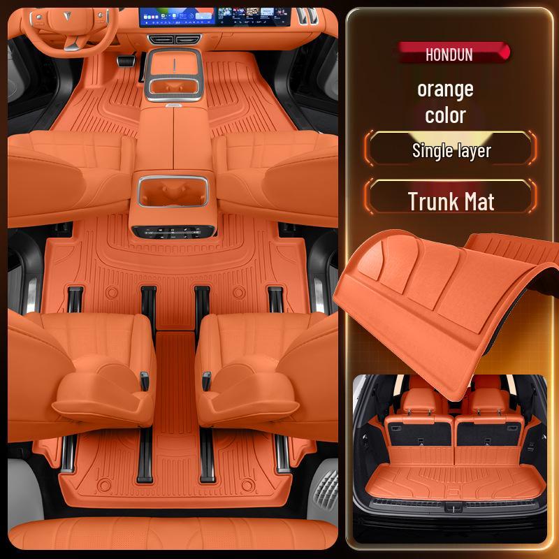 Deep Blue S09 Car Floor Mats TPE2025: Complete Set for Modified Interiors