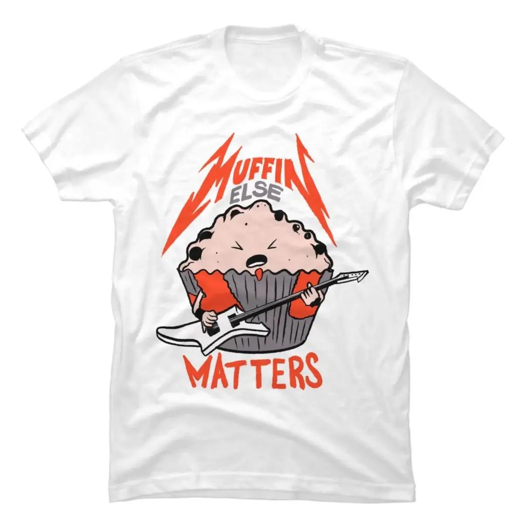 Funny Cat Meowtallica Cat Rock Music Graphic Print Men T Shirt Rock Music Fashion Crew Neck Short Sleeve T Shirt Women