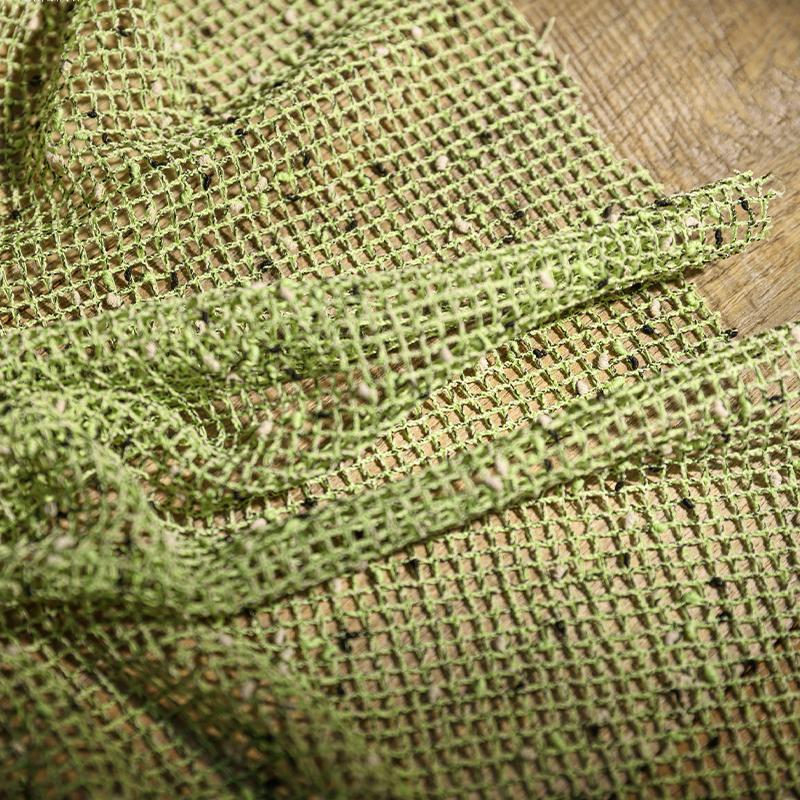 50x140 см Сетчатая ткань с вырезами, прозрачная, с текстурой частиц, для DIY, винтажных платьев, одежды, шитья, дизайнерская ткань