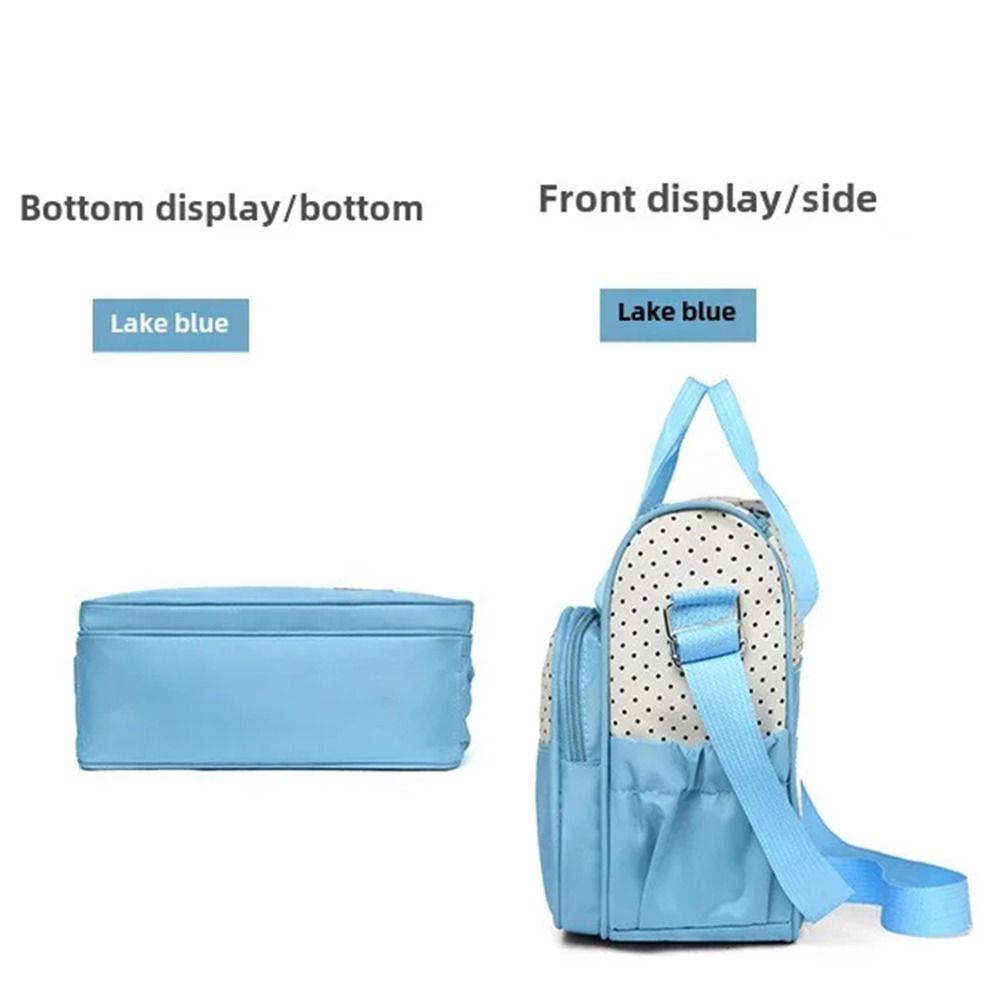 5Pcs/Set Large Capacity Travel Stroller Organizer Multifunctional Baby Diaper Bag Mother and Baby