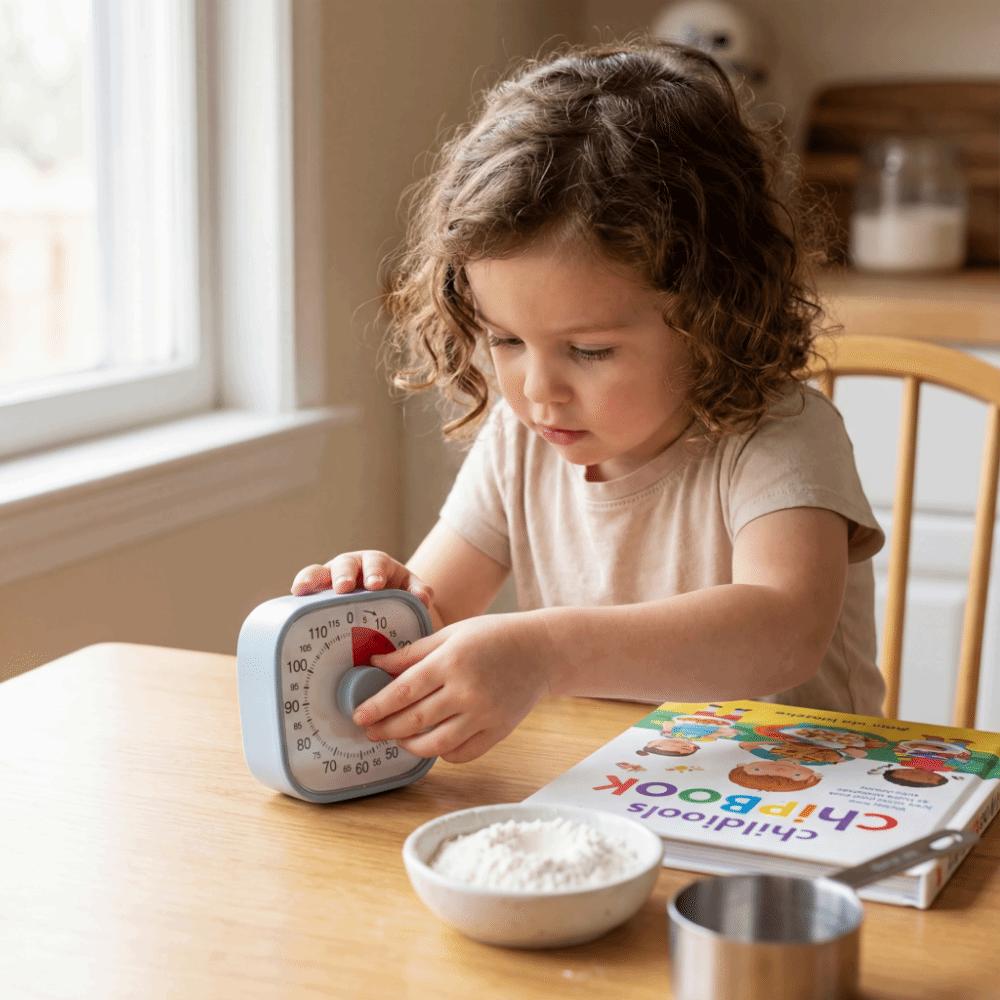 120 Minutes Countdown Alarm Clock Self-Discipline Kitchen Timer Visual Timer Time Management Tool