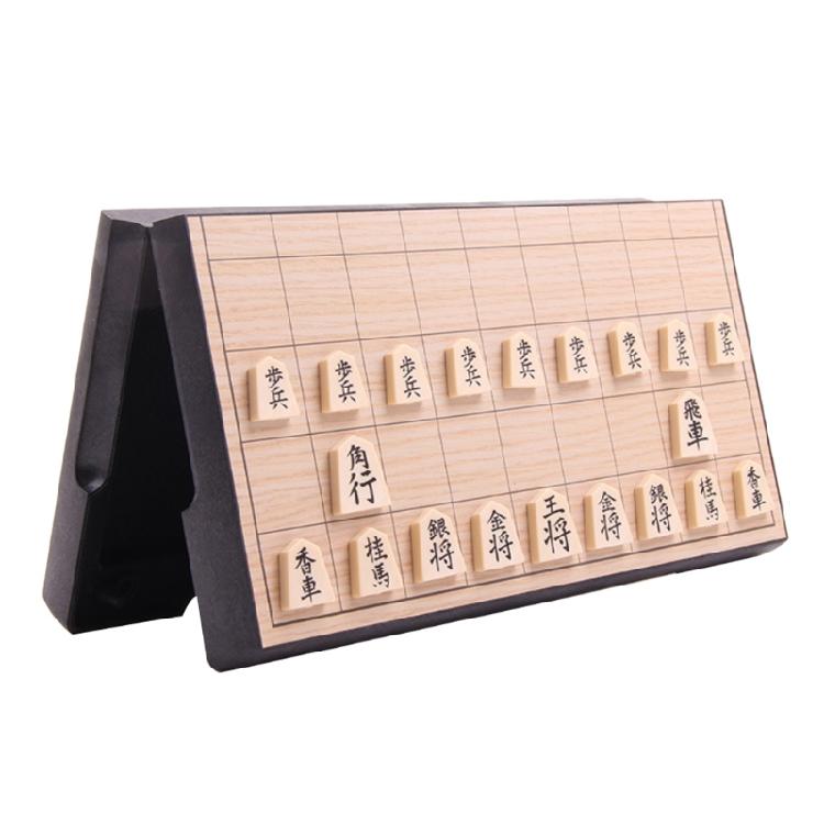 Японские шахматы Сёги Магнитная Складная Игровая доска 25×25×2см