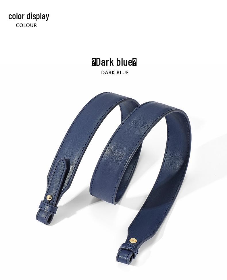 Черный ремешок для плеча из коровьей кожи A-72 Запасной аксессуар для женских сумок