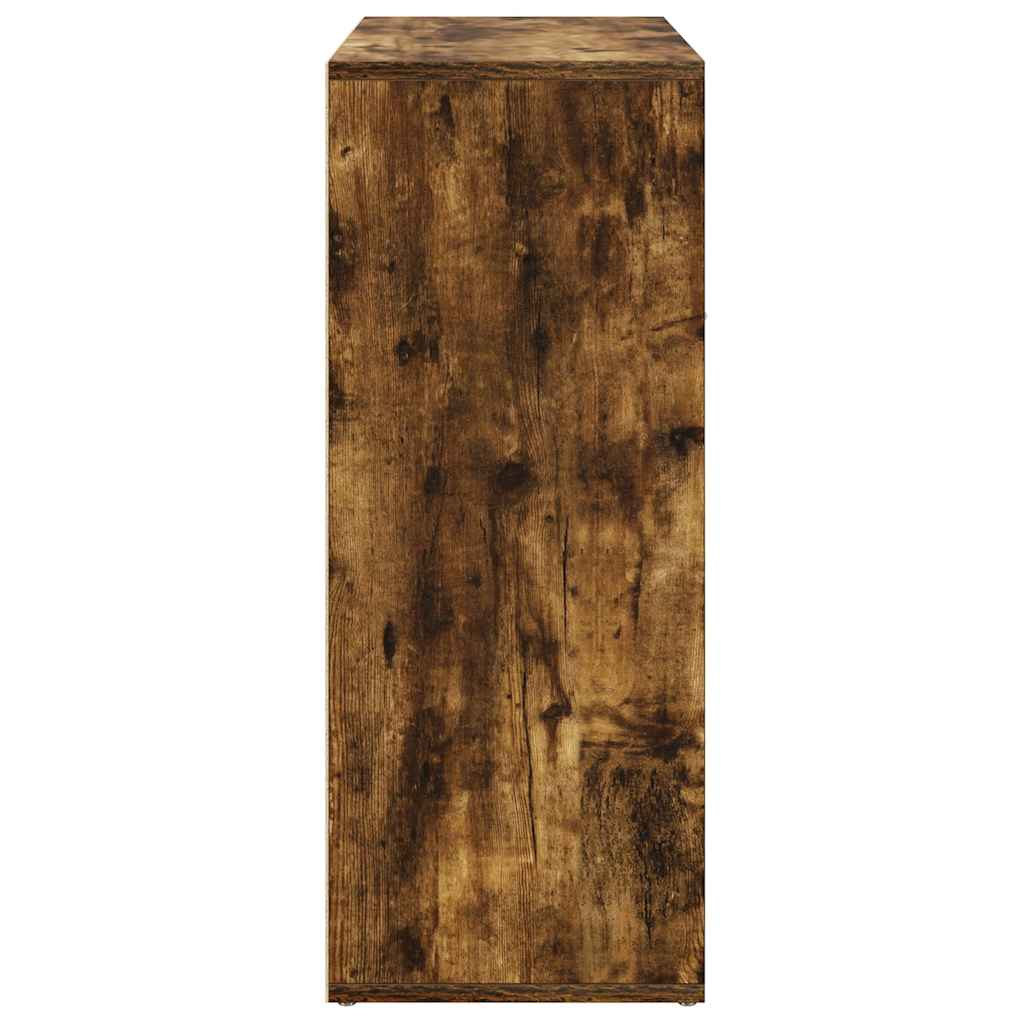 Sideboard Smoked Oak 60x30x75 cm Wood Based Material