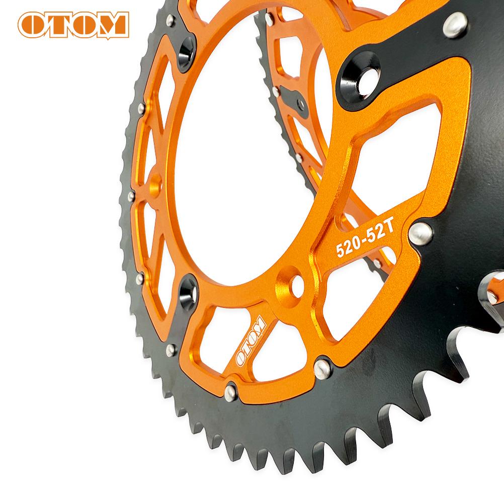 OTOM Motorcycle Rear Sprocket For KTM SX/SX-F EXC/EXC-F XC/XC-F XC-W/XCF-W HUSQVARNA TC/FC TE/FE TX/FX GASGAS MC MCF EC EX ES