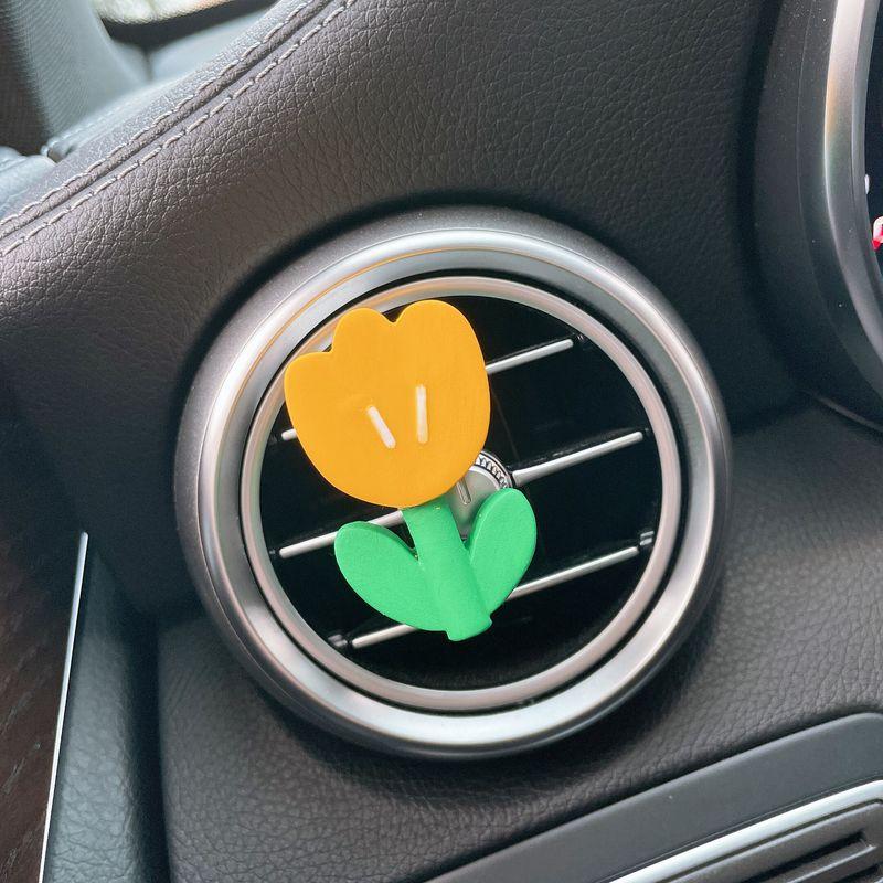 Car Perfume Diffuser, Long-Lasting Fragrance, Cute Duck-Shaped Aroma Stone, Car Interior Decoration Ornament, Automotive Decoration Supplies