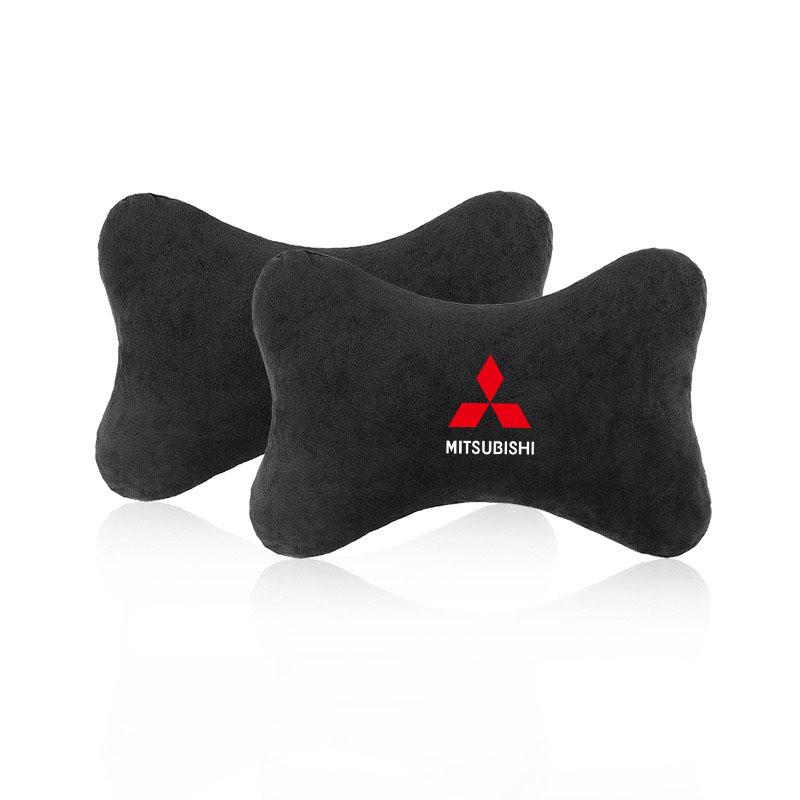 Для Mitsubishi Outlander Pajero Asx Lancer Evolution X L200 Ralliart Автомобильная Подушка для Подголовника Поясничная Подушка Поддержка Шеи Подушка для Шеи