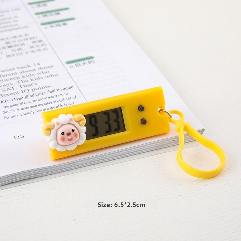 Cute Cartoon Digital Desk Clock With Timer For Kids And Classroom Time Management