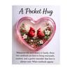 Pocket Hug Token for Hairstylists Heart Shaped Acrylic Keepsake with Mini Hair Tools Stylist Appreciation Gifts