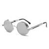 Trendy Unisex Polarized Steampunk Metal Vintage Sunglasses Fashion Thick Border Round Frame Eyeglasses UV400