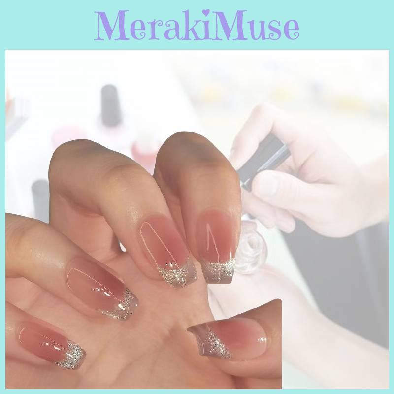 High-quality French Cat Eye Nail Stickers Starry Sky Pattern For Pregnant Women And Students