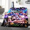 Zoro'S Epic Swordsmanship Flannel Blanket Super Soft Warm Cozy Blanket For Sofa Bed Office Travel Allseason Home Decor Gift