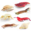 Simulated Marine Creature Model Pippi Shrimp, Snowman Crab, Conch King, Pedal Insect, Submarine Animal Ornament