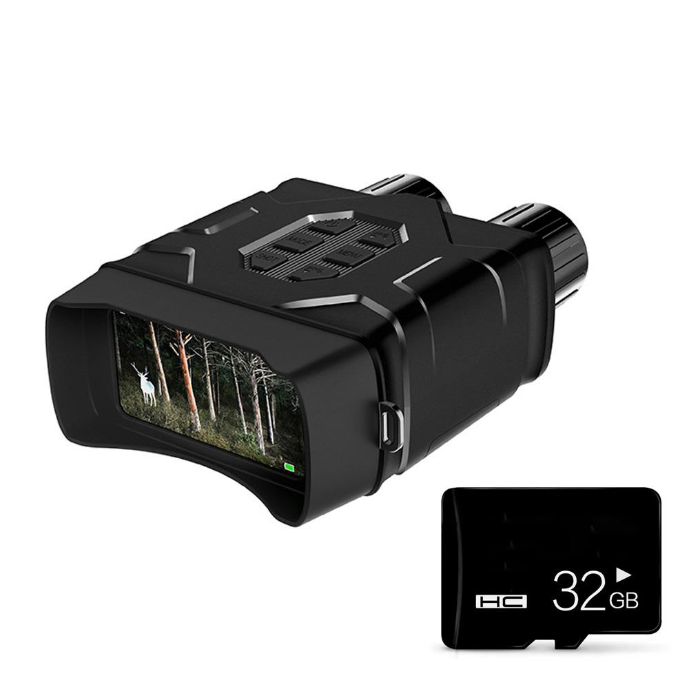 4-дюймовый большой экран, 5K, очки ночного видения, 10-кратный цифровой зум, инфракрасный WiFi-бинокль