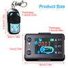 12V Car Air Parking Heater LCD Monitor Switch+Manual Buttons Remote Controller For Truck Air Diesel Heater Accessories Kit