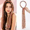 with Pendant Vintage Hair Hoop Elegant Headwear Boho Colored Rope Headband  Daily Wear