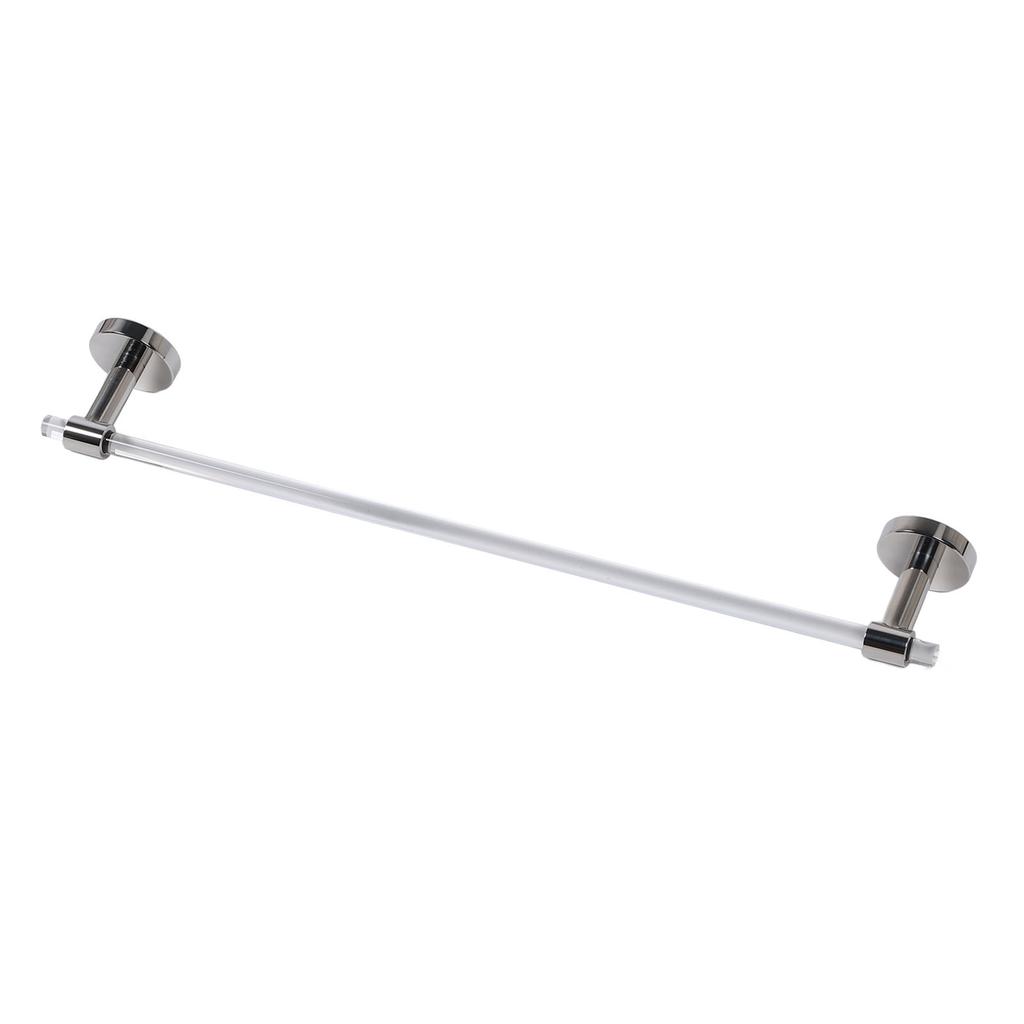 Держатель для полотенец Штанга Минималистичный Легкая роскошь Акриловый Настенный Держатель для полотенец для ванной комнаты 50см