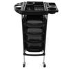 Hairdressing Trolley 5 Layers Lightweight Storage Trolley for Hair Salon Barber Shop