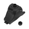 Fuel Gas Tank with Cap ABS Plastic Black for 50cc 70cc 90cc 100cc 110cc 125cc Kids ATV