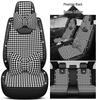 XMS Diamond Pattern 9D Car Seat Cushion, All-Season High-End Fabric, New Model Seat Cover