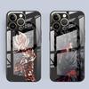 Чехол для iPhone 17 Pro Max 8 13 11 Air 16 12 15 Plus XR 14 с принтом Аниме Dragon Ball, Стеклянная крышка для телефона