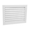 Фиксированная решетка для возврата воздуха Окно Алюминиевый сплав 400x300мм Крышка вентиляционного отверстия для кондиционирования воздуха для ванной комнаты кухни стены квадратная