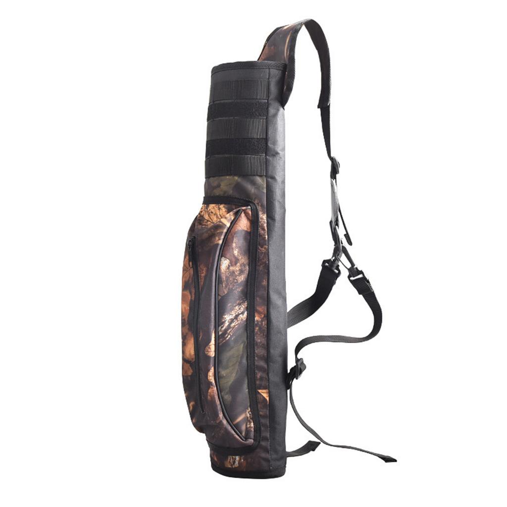Открытый горшок со стрелами на спине, регулируемая сумка для стрельбы из лука, большая емкость, колчан для стрел
