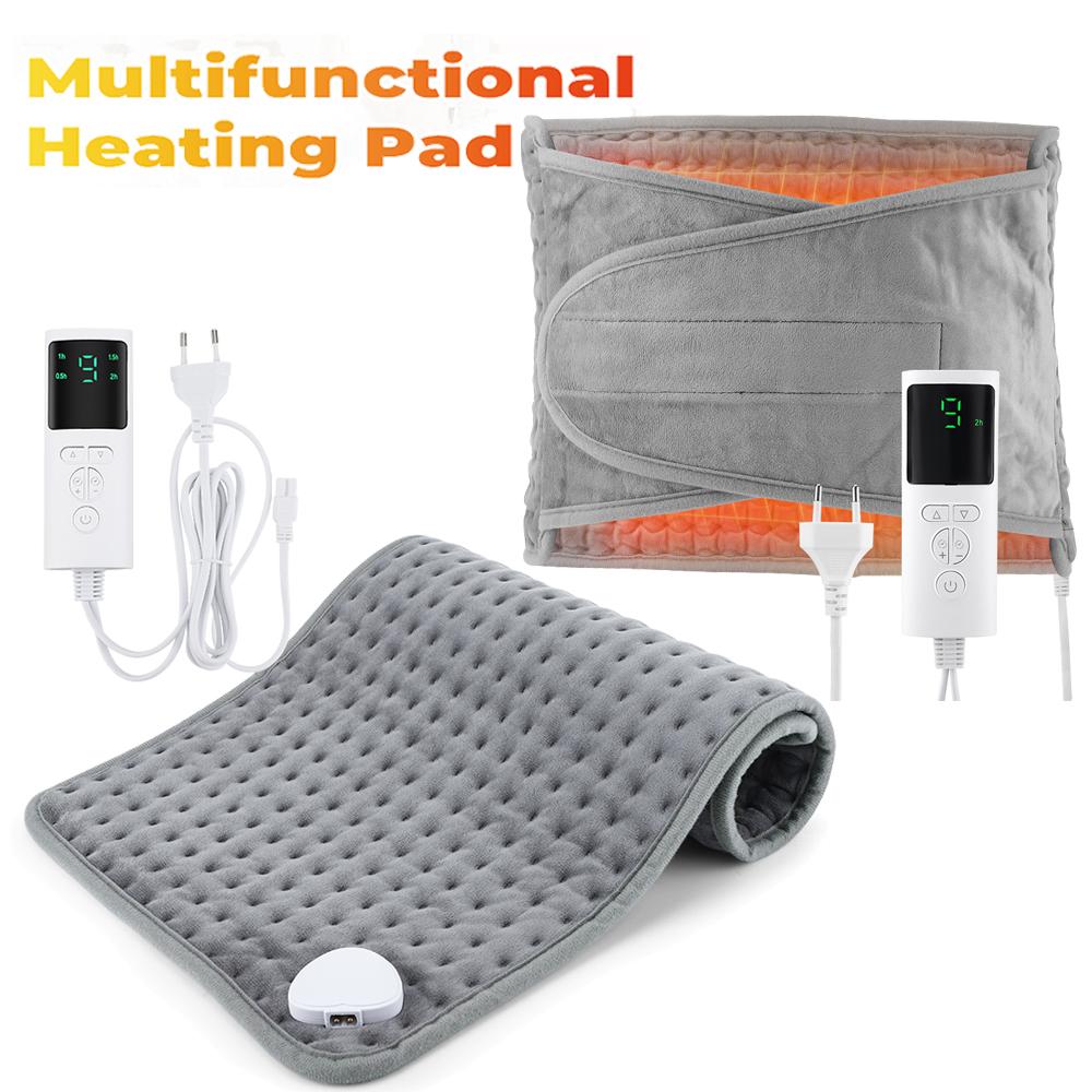 Electric Heating Pad Thermal Blanket Abdomen Foot Hand Winter Warmer Washable Warming Waist Belt Heated Blankets For Bed Sofa