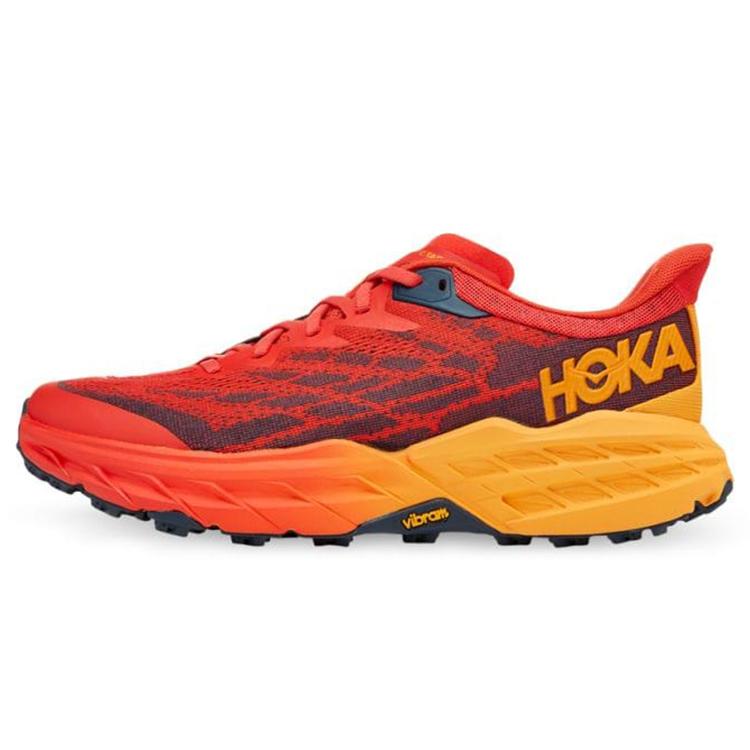 HOKA One One Speedgoat 5 2E Широкие 'Fiesta Radiant Yellow' 1123159-FRYL