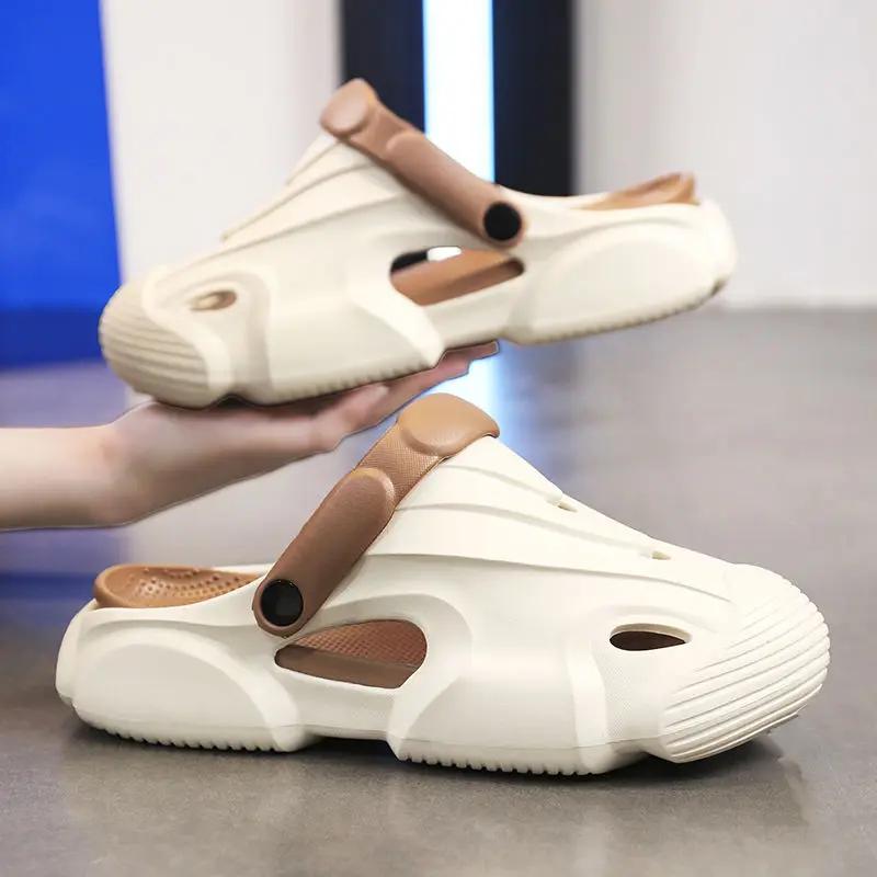 Мужская обувь для отдыха на природе, мужские сандалии, повседневные, для ежедневного использования, новые летние, низкие цены, удобные, роскошные, со скидкой, дизайн 2024 года, дорогие, для взрослых