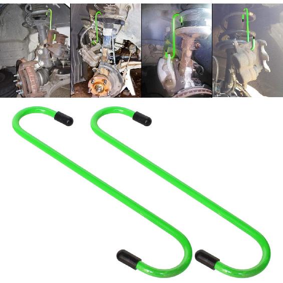Automotive Brake Caliper Hangers Brake Caliper Hook with Rubber Tips Set of 2