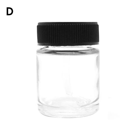 22cc Аэрограф Стаканчик Антикоррозийный Прочный Стеклянный Прозрачный Аэрограф Бутылка Для Хранения Дизайна Ногтей